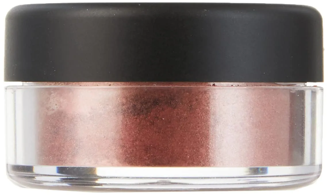 | Eyeshadow Mineral Pigments (Loose) - 3 g | Gluten-Free, Talc-Free & Paraben-Free | Coppery Mauve Bronze Red | Worship