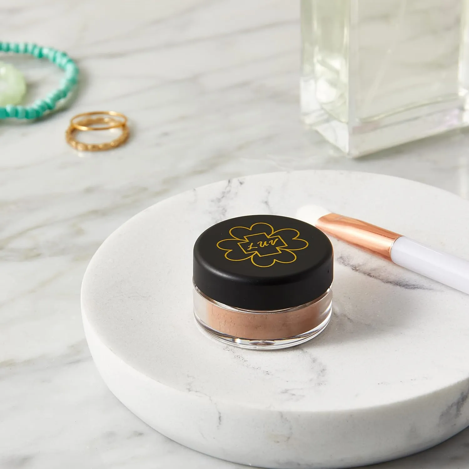 | Eyeshadow Mineral Pigments (Loose) - 3 g | Gluten-Free, Talc-Free & Paraben-Free | Light Golden Tan | Praise