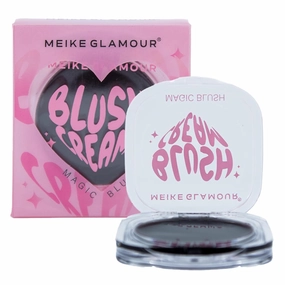 120 Glam Lux Black Magic Color Changing Blush Magical Multifunctional Eyes, Cheeks, Lips Natural Clean Girl Aesthetic No Makeup Look Weightless Buildable Dewy Easy Application (Black, 24pc Display)