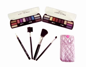 24 Colors Eye Shadow pallete Make Up Kit (BY PROFUSSION) Color Pink