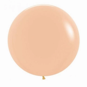 24" (60cm) Fashion Blush Peach Jumbo Latex Balloon