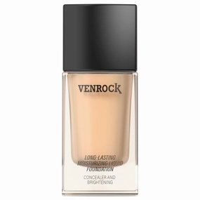 24HR Long-Lasting Moisturizing Liquid Foundation | Radiant, Waterproof, Concealing & Oil-Control (01# Ivory White, 30ml)