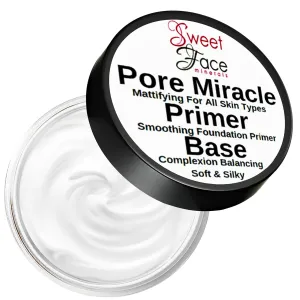3Oz SPF 30 Gel Face Primer by Sweet Face Minerals – Hydrating, Dewy, Moisturizing Base for Dry Skin, Foundation Prep, Primer Para Maquillaje