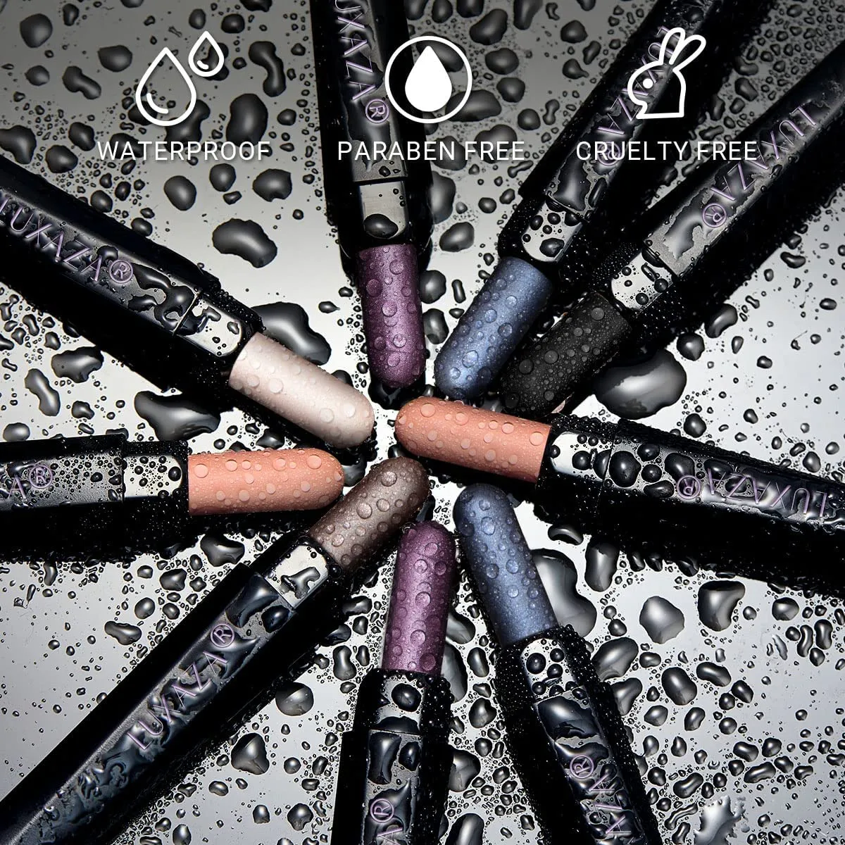 6PCS Cream Eyeshadow Stick Makeup Sets, Metallic And Matte Shimmer Eye Shadow Eye Brightener Stick Pencil Crayon, A07-Shimmer Neutral
