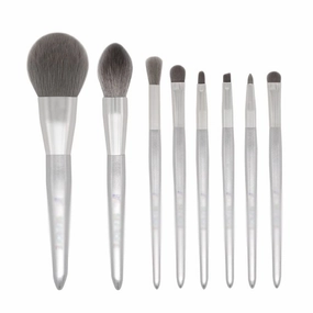 8 Pieces Makeup Brushes Set Eye Shadow Foundation Powder Eyeliner Eyelash Lip Nose Make Up Brush Multi- Functional(As the picture shows,D)
