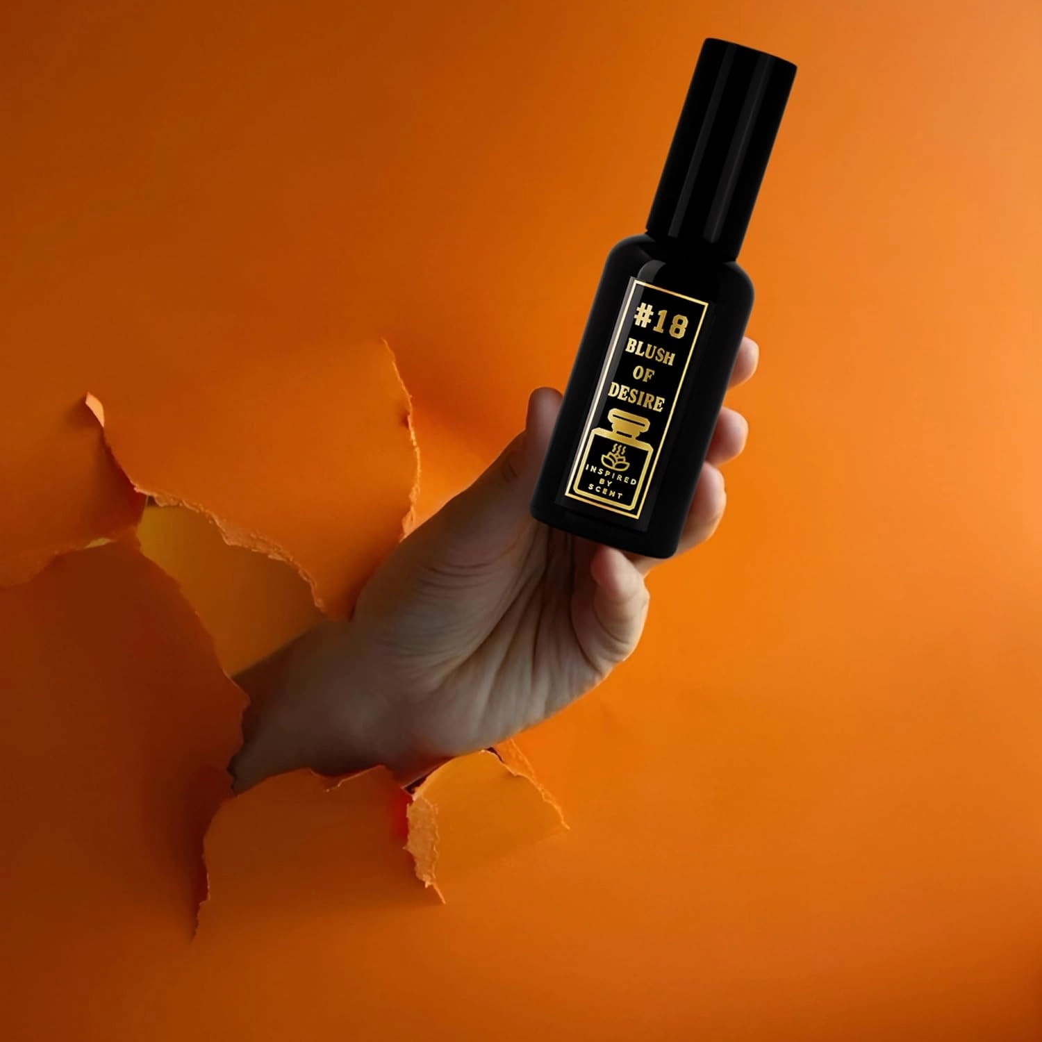 #18 Blush of Desire - 50ml | Inspired By LOVE Don't Be SHY Custom Perfume Gift for Him & Her - Made to Order in Protective Blackout Bottles