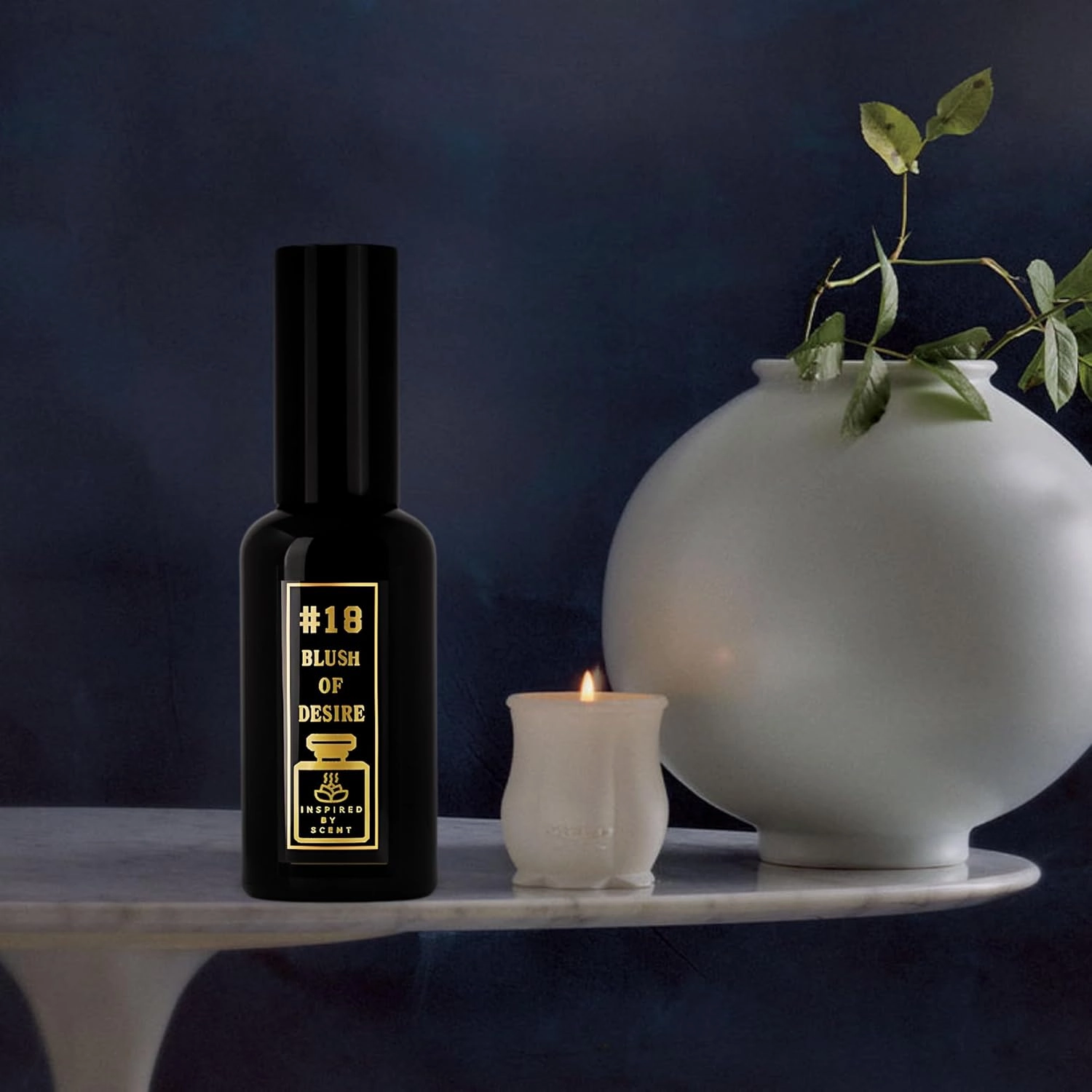 #18 Blush of Desire - 50ml | Inspired By LOVE Don't Be SHY Custom Perfume Gift for Him & Her - Made to Order in Protective Blackout Bottles