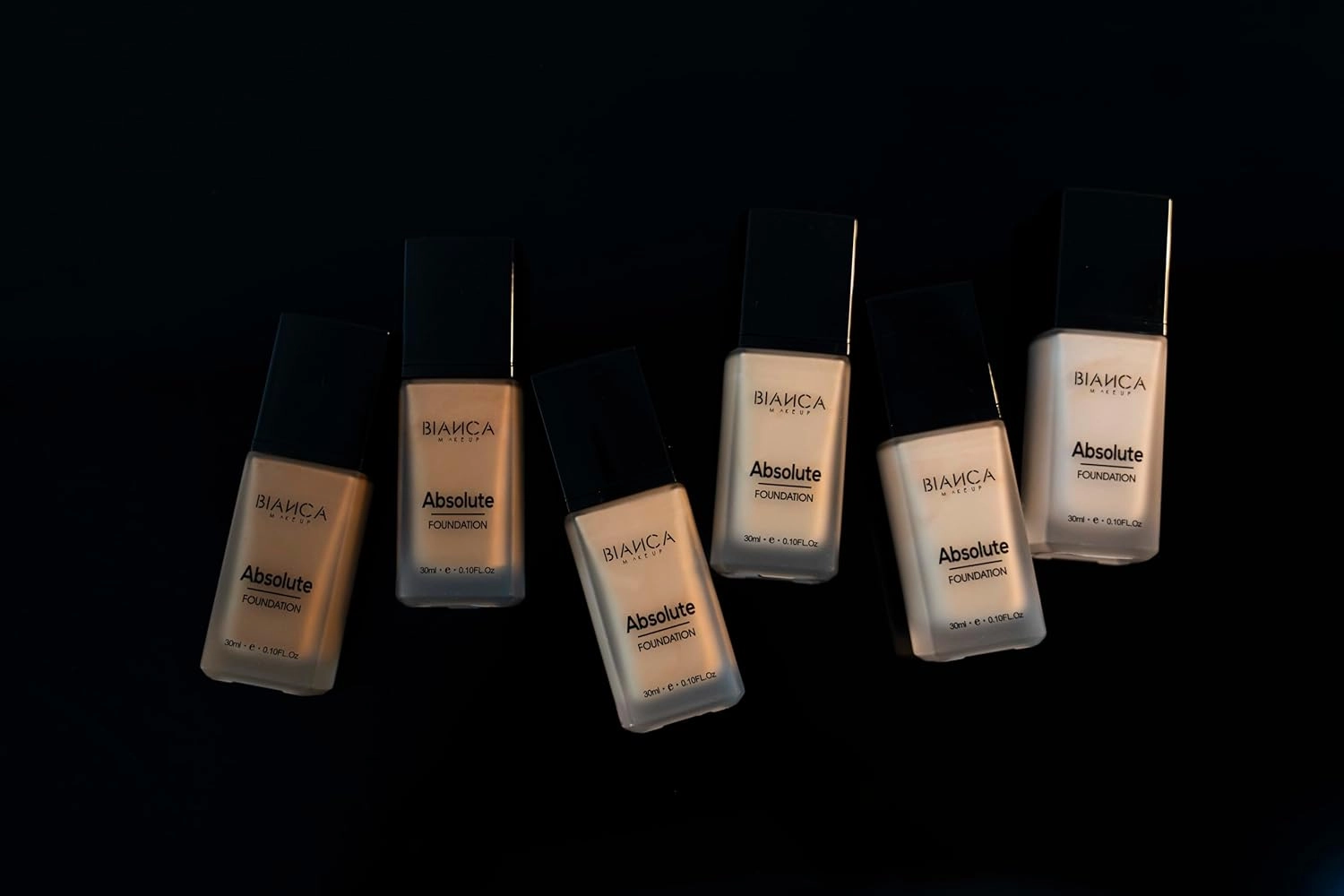 Absolute Foundation | Bianca Makeup | Liquid Foundation with Full Coverage | Shine and Oil Control | 24-hour Wear | Water and Humidity Resistant | Various Shades (Vanilla, 0.10 Fl Oz)