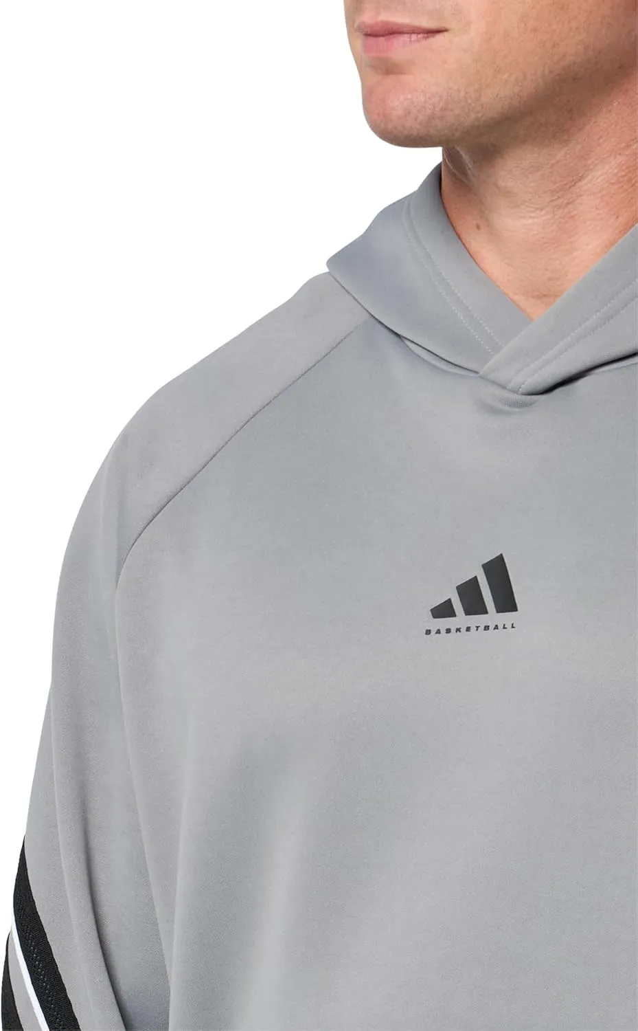 adidas Men's Select Foundation Fleece Basketball Hoodie