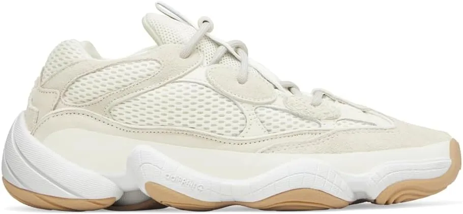 adidas Mens Yeezy 500 Lace Up Sneakers Shoes Casual - Beige