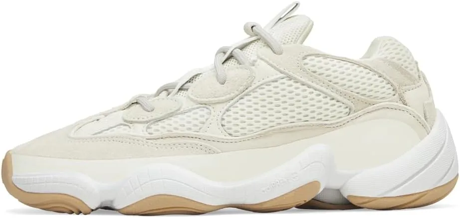 adidas Mens Yeezy 500 Lace Up Sneakers Shoes Casual - Beige
