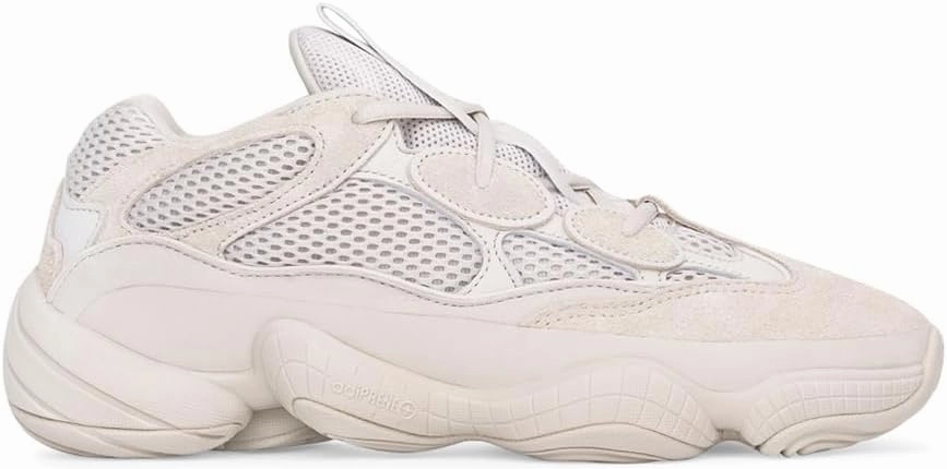 adidas Mens Yeezy 500 Lace Up Sneakers Shoes Casual - Beige