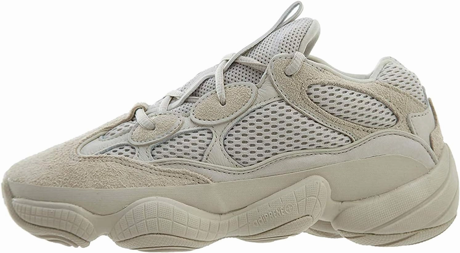 adidas Mens Yeezy 500 Lace Up Sneakers Shoes Casual - Beige