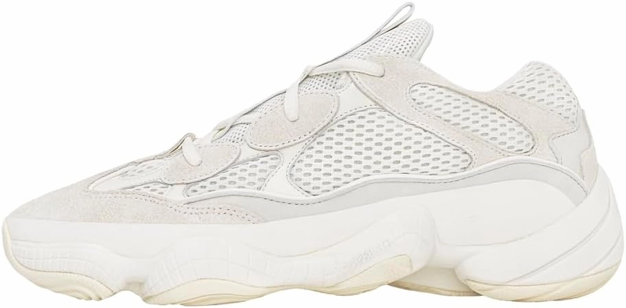 adidas Mens Yeezy 500 Lace Up Sneakers Shoes Casual - Beige