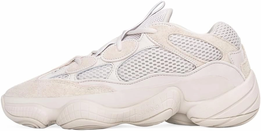 adidas Mens Yeezy 500 Lace Up Sneakers Shoes Casual - Beige