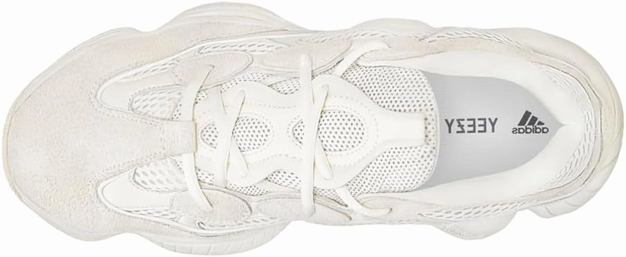 adidas Mens Yeezy 500 Lace Up Sneakers Shoes Casual - Beige