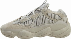 adidas Mens Yeezy 500 Lace Up Sneakers Shoes Casual - Beige