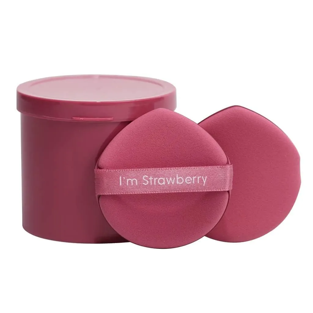 Aero 7Pcs Makeup Sponge Powder Puff Latex-free Makeup Puff Blender Sponge, Air Cushion Pads for Liquid Foundation, Cream, Powder, Concealer, Wet & Dry Dual Use(Pink)