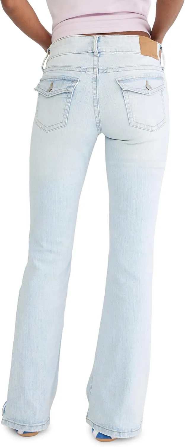 AEROPOSTALE Women's Low Rise Flare Jean