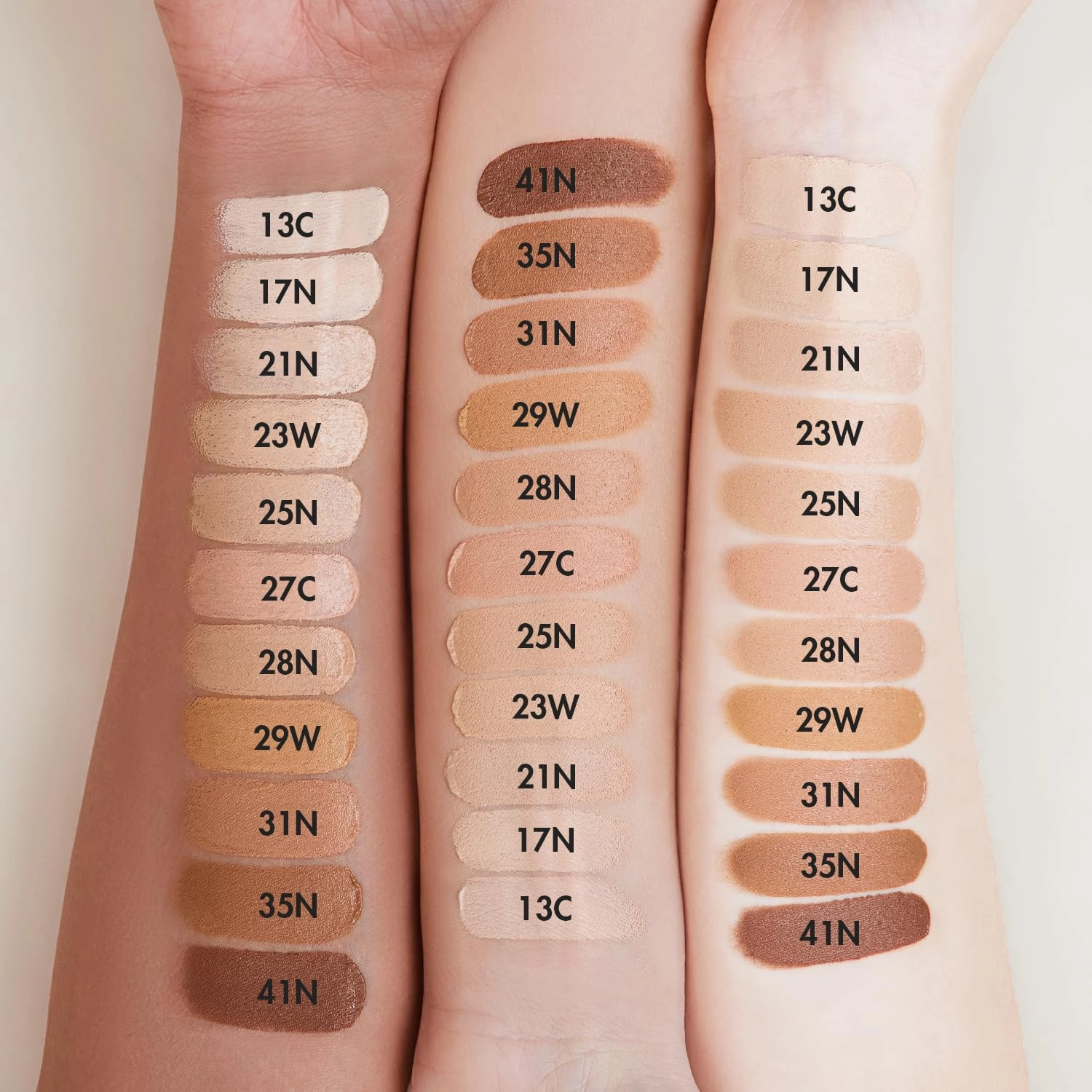AGE20'S Signature Essence Pact SPF 50  | Pack of 1 | 17N IVORY | Cream Foundation, Dewy Finish, Natural Coverage | Korean Cushion Foundation