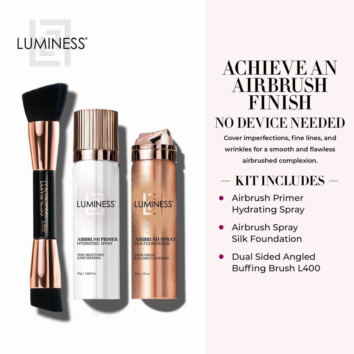 Airbrush Spray Silk Foundation Try Before You Buy Kit (Digital Product)