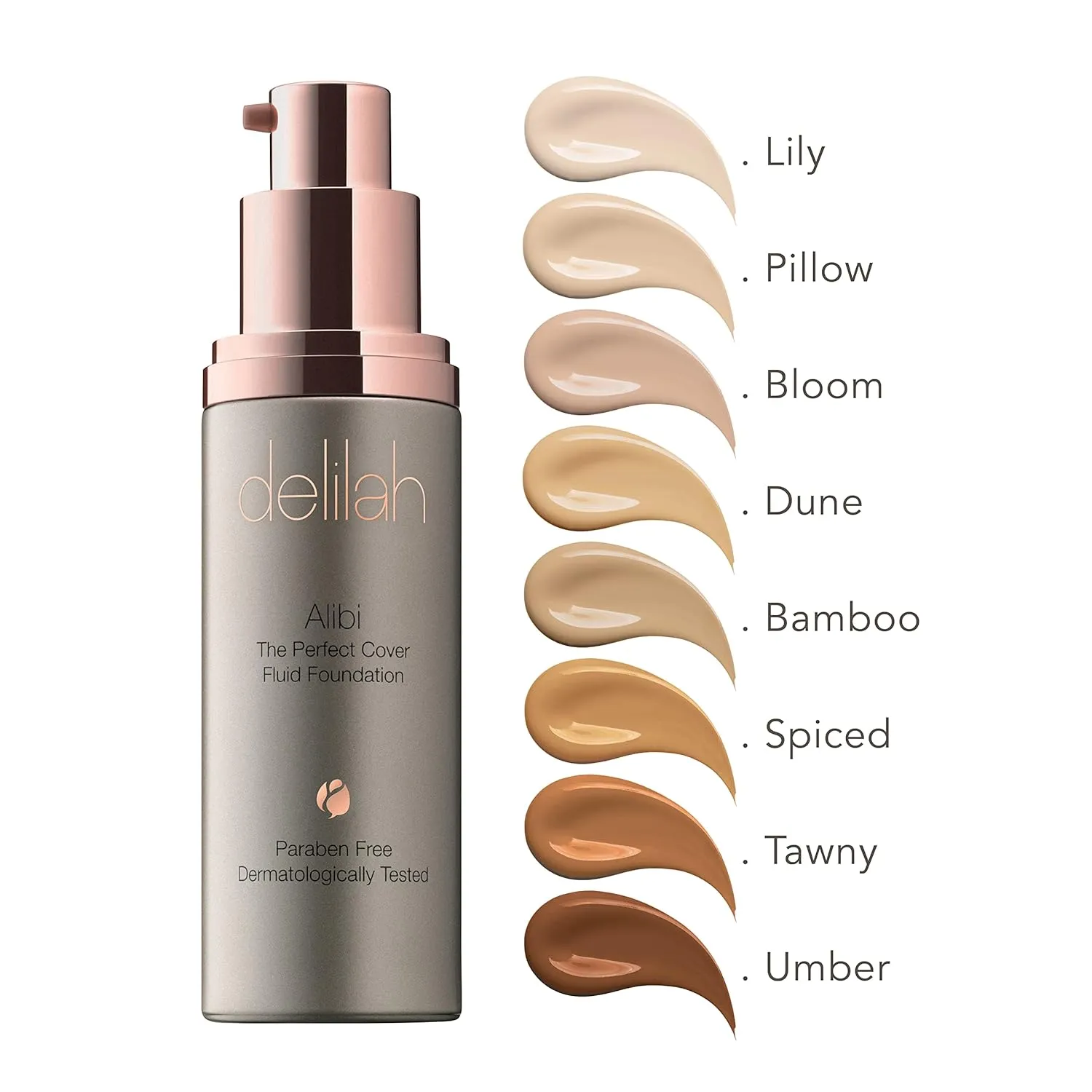Alibi The Perfect Cover Foundation - Dune - 1 oz / 30 ml - Vegan And Paraben Free - Full Coverage Formula - Waterproof And Sweatproof