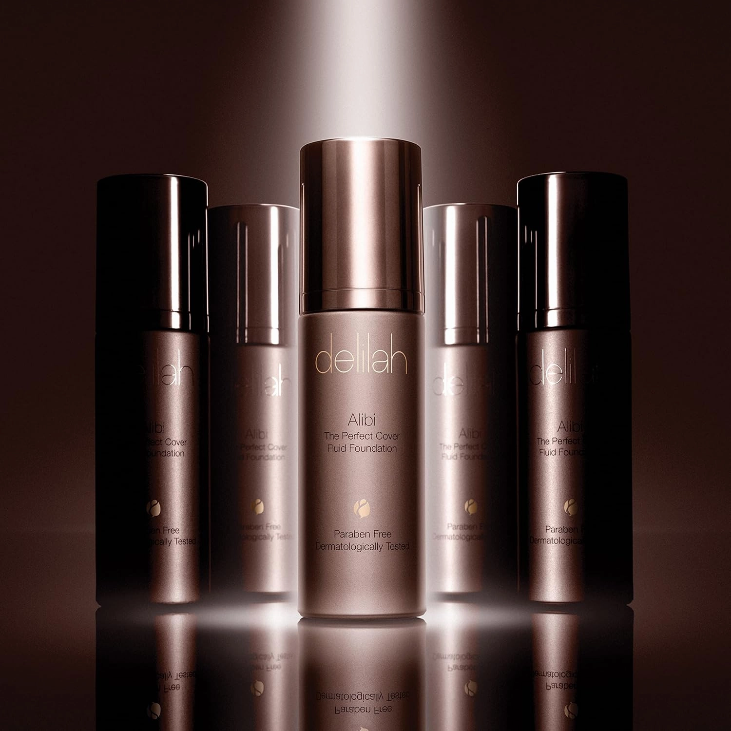 Alibi The Perfect Cover Foundation - Tawny - 1 oz / 30 ml - Vegan And Paraben Free - Full Coverage Formula - Waterproof And Sweatproof
