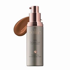Alibi The Perfect Cover Foundation - Umber - 1 oz / 30 ml - Vegan And Paraben Free - Full Coverage Formula - Waterproof And Sweatproof