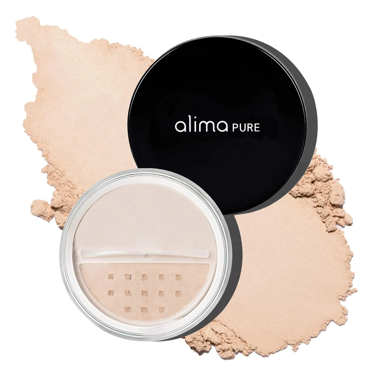 Alima Pure Matte Foundation - Loose Mineral, Oil Free, Talc Free Powder Makeup with Full Coverage, Natural Finish .15 oz/4.5g