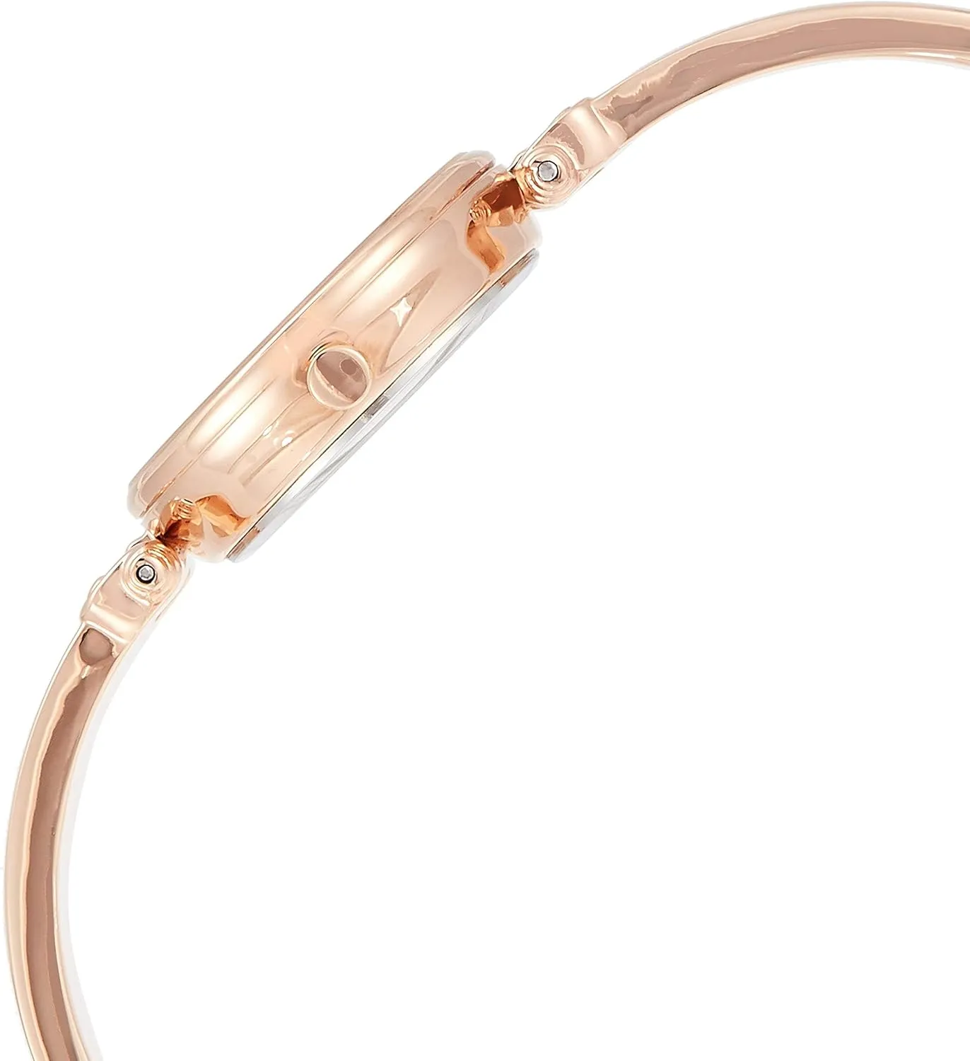 Anne Klein Women's Genuine Diamond Dial Bangle Watch