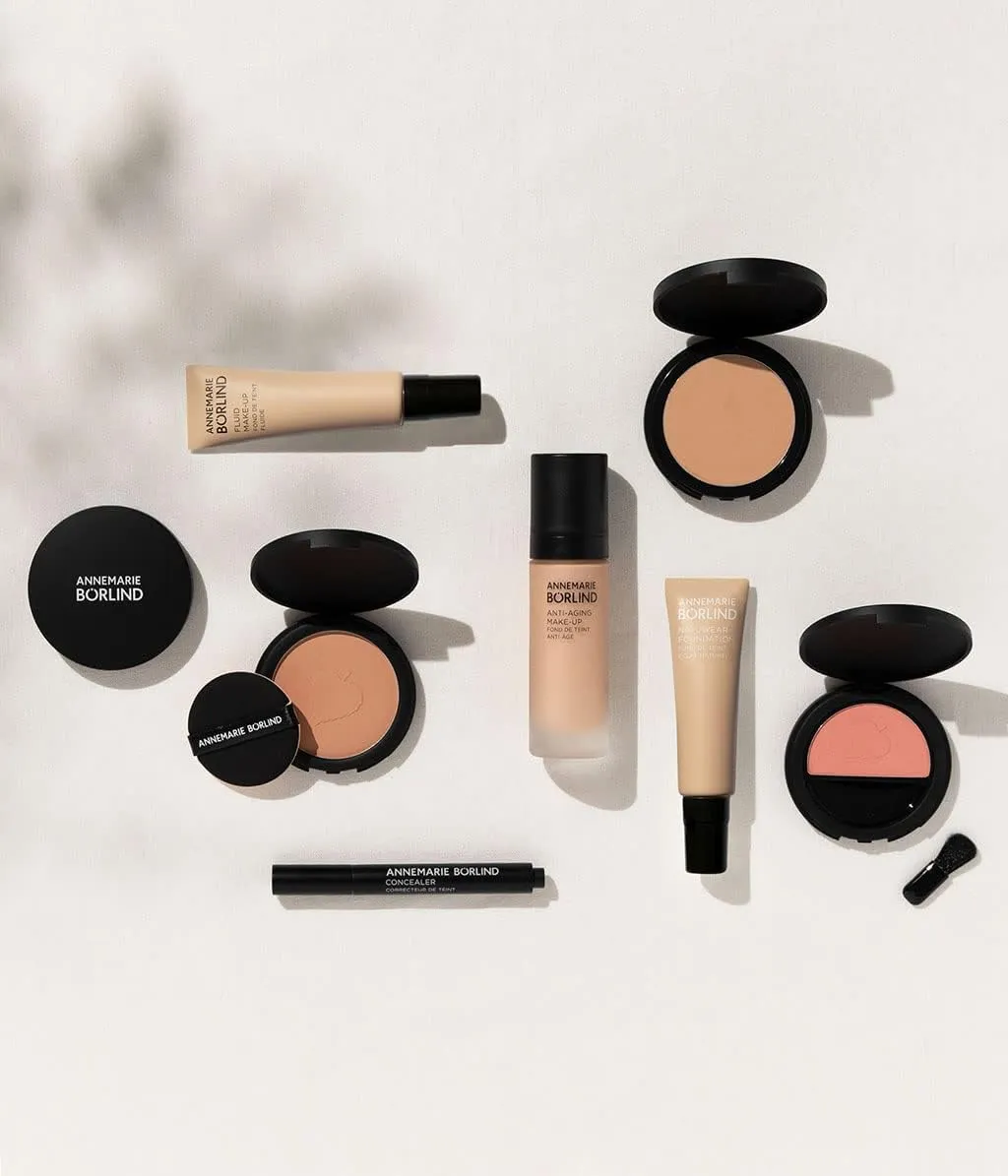 ANNEMARIE BÖRLIND - ANTI-AGING MAKE UP - hazel - smoothing, lifting & refining foundation, with natural ingredients, high coverage, 1.01 Fl. Oz.