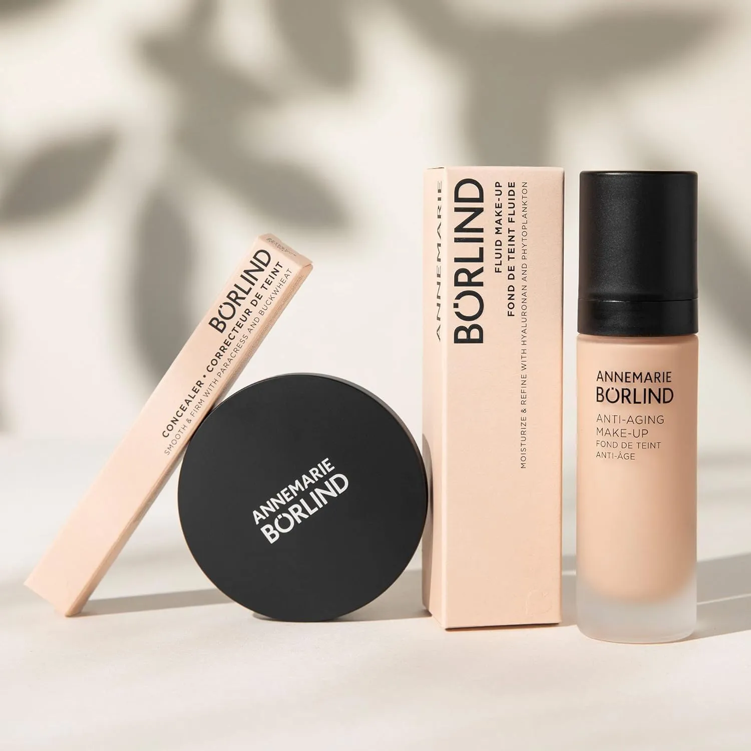 ANNEMARIE BÖRLIND - ANTI-AGING MAKE UP - hazel - smoothing, lifting & refining foundation, with natural ingredients, high coverage, 1.01 Fl. Oz.