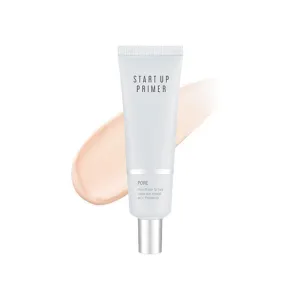 A'PIEU Start Up Pore Primer - Pore Minimizer and Oily Skin Control Formula - Lightweight, Non-Sticky, Hydrating, Wrinkle Filler with Soothing Herbal Extracts