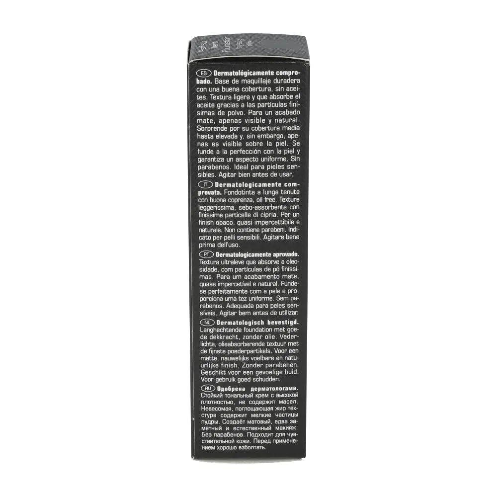 ARTDECO Perfect Teint Foundation - Soft Vanilla N°12 - Lightweight Liquid Formula - Medium to Full Coverage - Without Mask-Like Effect - Conceals Imperfections - Vegan Makeup - Hyaluron - 0.67 Fl Oz