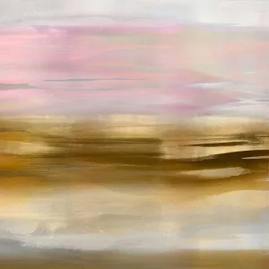 ArtDirect Gold Rush Pink Blush IIa 11x11 UnFramed Art Print Poster Ready for Framing by Messina, Jake