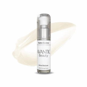 Avantic Shine Reducer for Men, Oil Control Gel for Oily & Combination Skin, Clear Mattifying Primer, Lightweight & Fragrance-Free with Vitamin E (0.5 Oz)