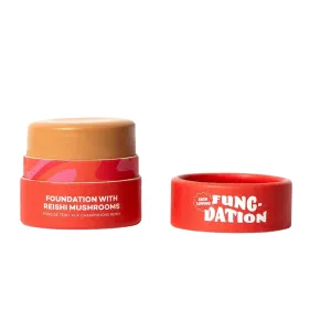 Axiology Fungdation Mushroom Foundation Face Makeup Creamy Wrinkle Defying Minimize Fine Lines Infused with Reishi Deep Hydration Natural Youthful Look Light to Medium Coverage 11.3g (Shade 7)