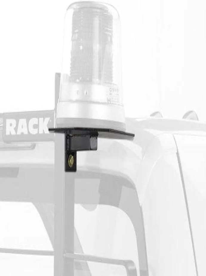 BACKRACK Light Bracket 10.5" Base | Black, Driver Side | 91002 | Universal w Frame's