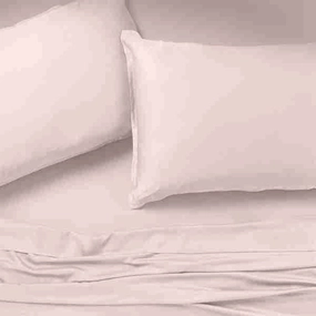 Bambou Pink Blush Sheet Set