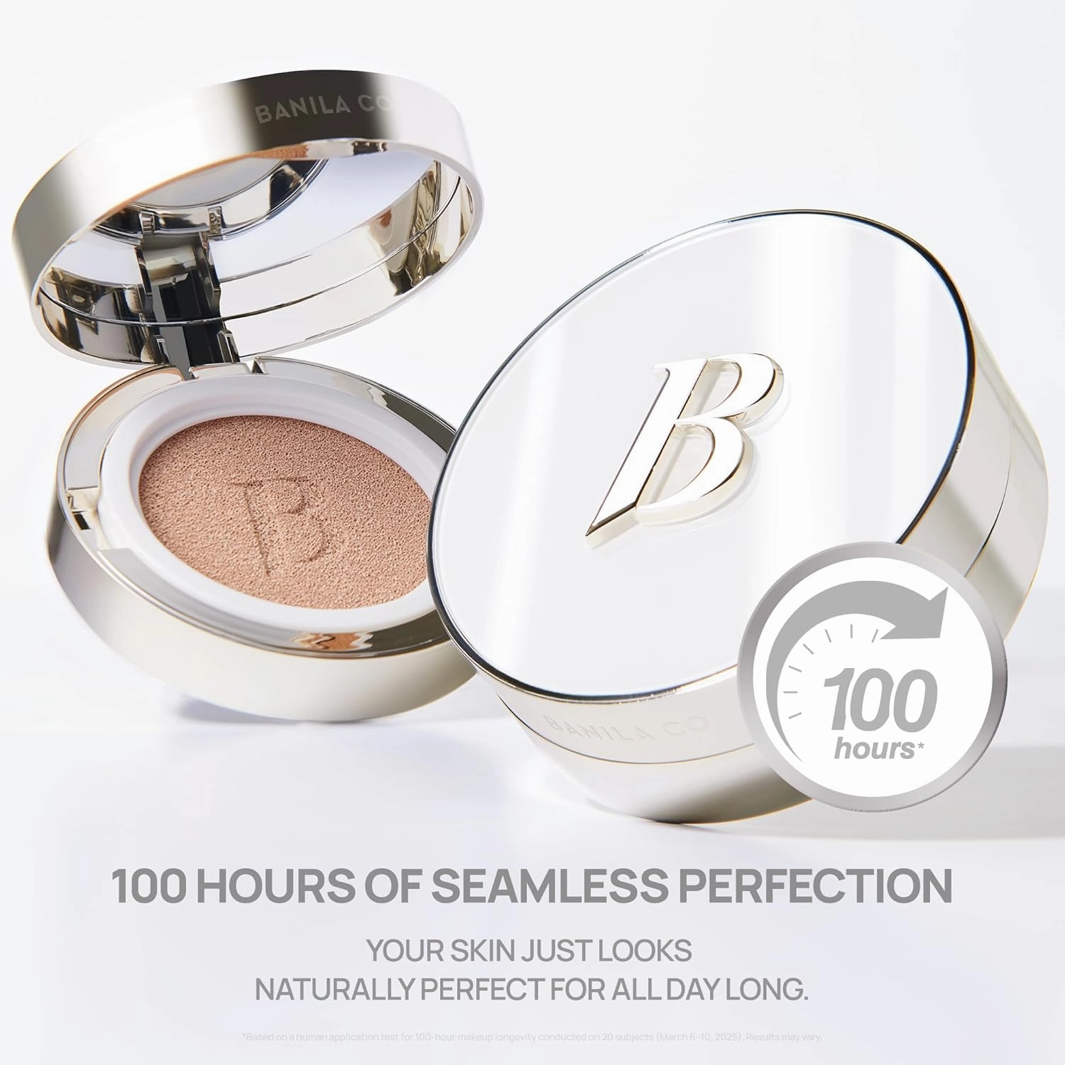 BANILA CO Covericious Ultimate Cover Cushion | Up to 100HR Long-Wear Foundation | 20 Shades for All Skin Tones | Matte & Lightweight Finish | Korean Cushion Foundation (14g / 0.49 oz), 23N MEDIUM