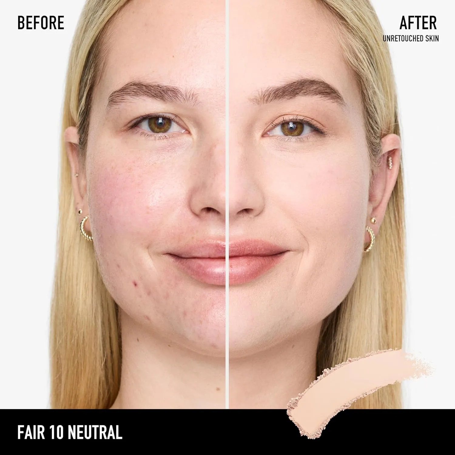 bareMinerals Barepro Skin-Perfecting Powder Foundation, Matte Pressed Powder Foundation Full Coverage with Plant-Based Squalene, Oil Control, Vegan