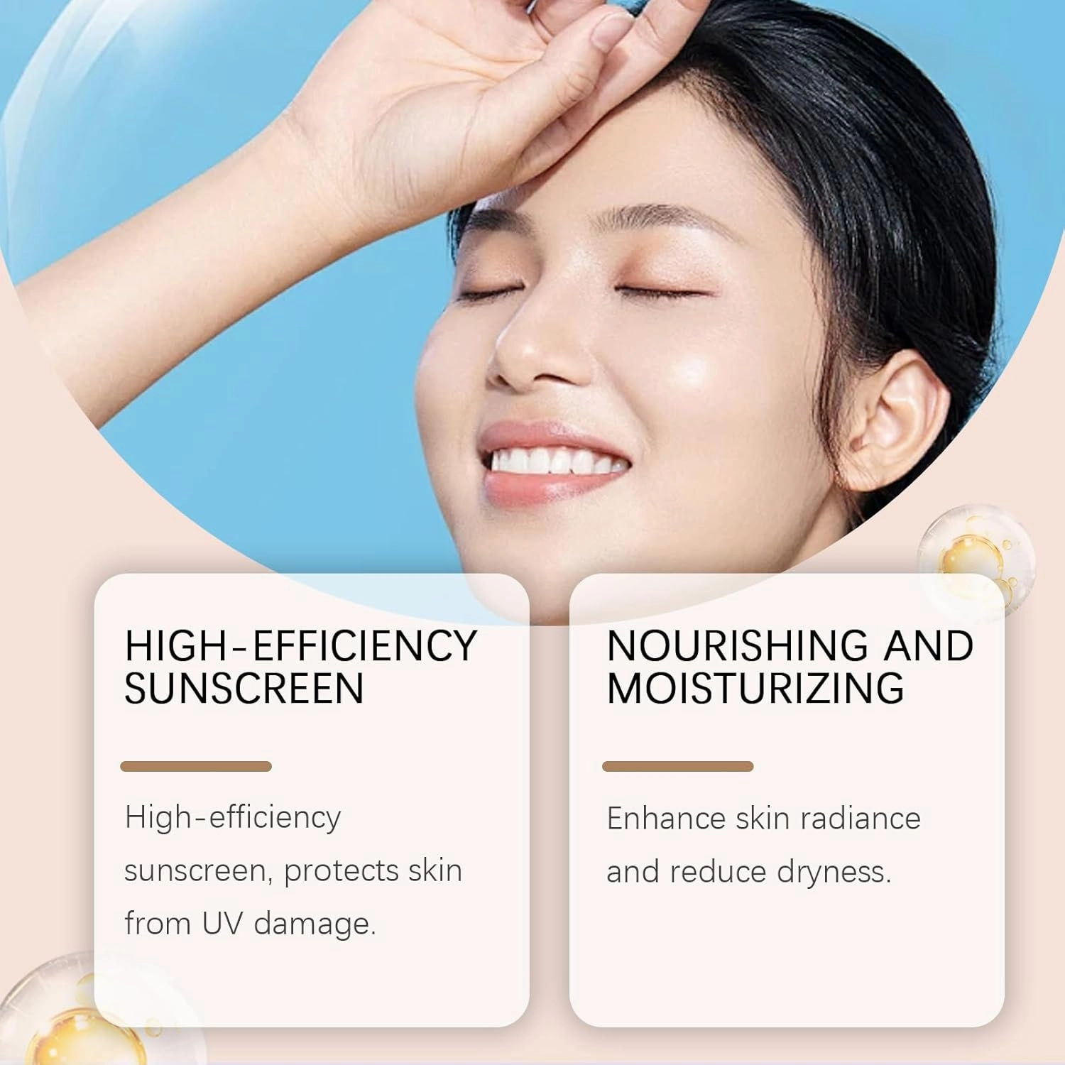 BB Moisturizer Spf 30 - Brightens, Hydrates & Smooths Your Skin, BB Blur Tinted Moisturizer Spf 30, BB Tinted Care Primer with Brush, Full Coverage Concealer Liquid Makeup (Natural)