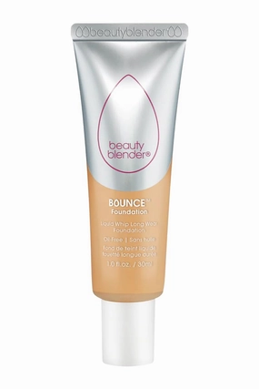 Beautyblender Bounce Liquid Whip Long Wear Foundation, Full Coverage Natural Matte Makeup Foundation, Oil Free 24 Hour Wear, 3.60 W Tan Golden Version 2.0