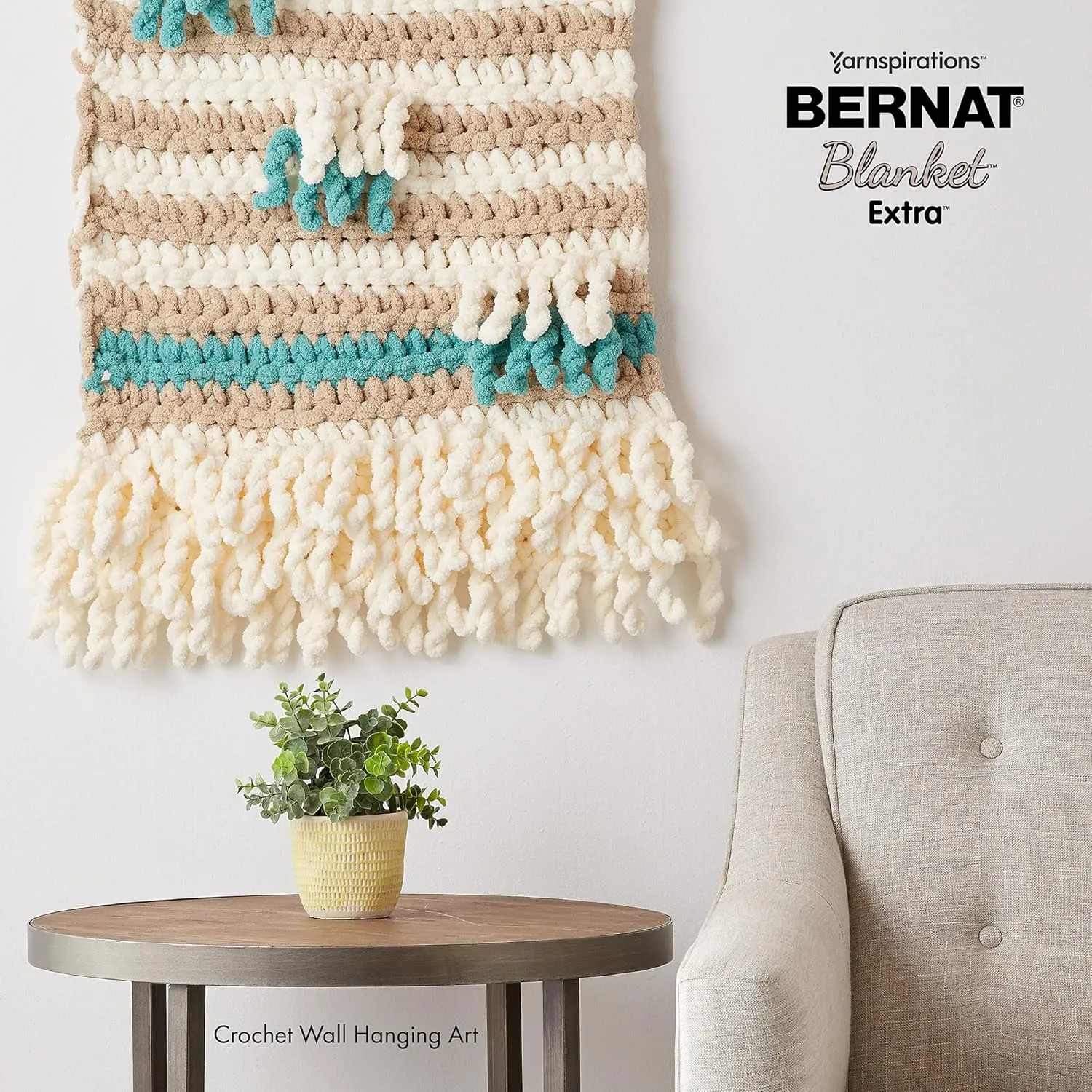Bernat Blanket Extra Blush Pink Yarn - 2 Pack of 300g/10.5oz - Polyester - 7 Jumbo - 97 Yards - Knitting/Crochet