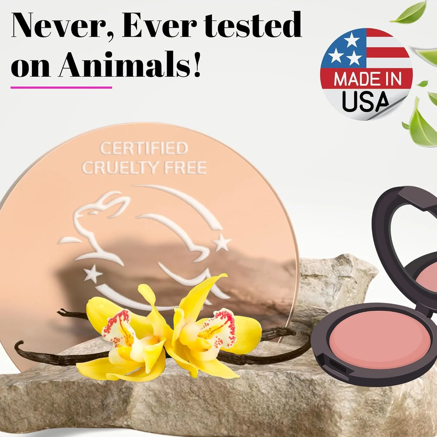 Better'n Ur Cheeks (PETAL) MINERAL BLUSH | Made in USA | Pressed Powder | Organic | Cruelty Free | Talc Free | Paraben Free | Long Lasting