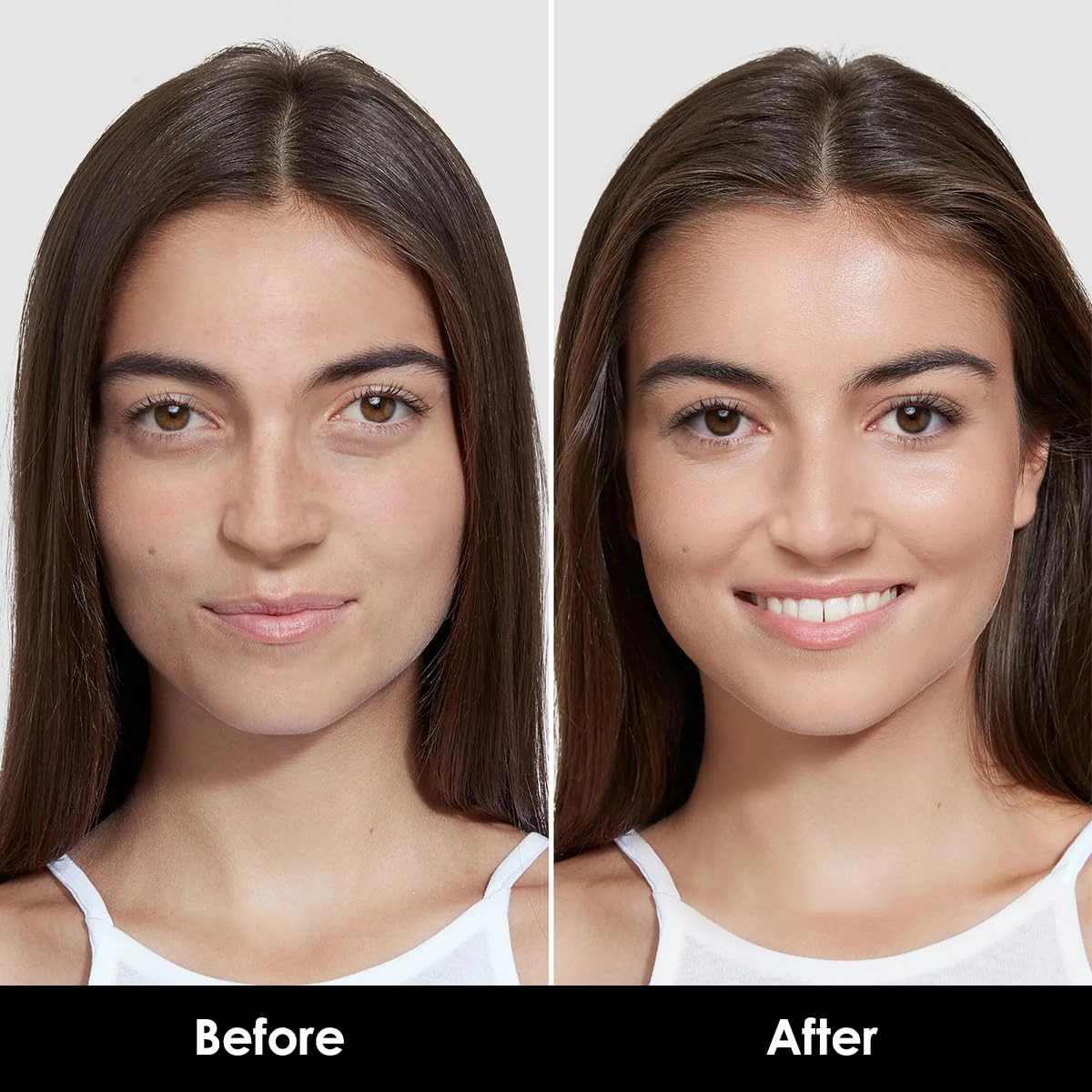 Black Magnet Cushion Foundation - Full Buildable Coverage, Moisturizing, Lightweight, 16H Long-Lasting Glow Looking, Refill Included, 01.Warm Fair