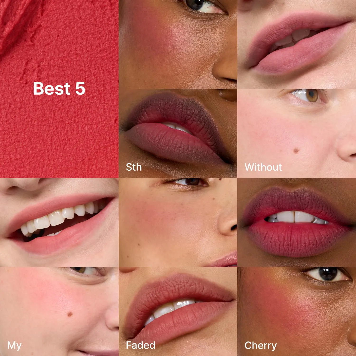 Blurry Pudding Pot   Keychain SET | Airbrushed Blush & Lip, Buildable Pigment, Long-lasting, Lightweight, Easy to Blend, Natural Soft Matte Finish Makeup – Fav (Tanned Brown) | 0.17 oz