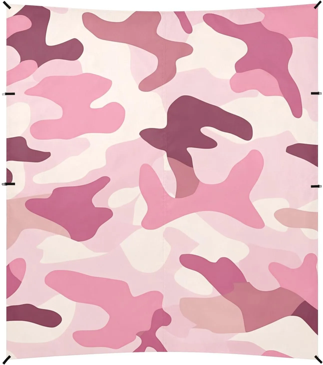 Blush Pink Beach Tent & Canopy UPF50  Protection Water-Resistant Large Sun Shade with Sand Shovel for Family Trips, Picnics & Camping