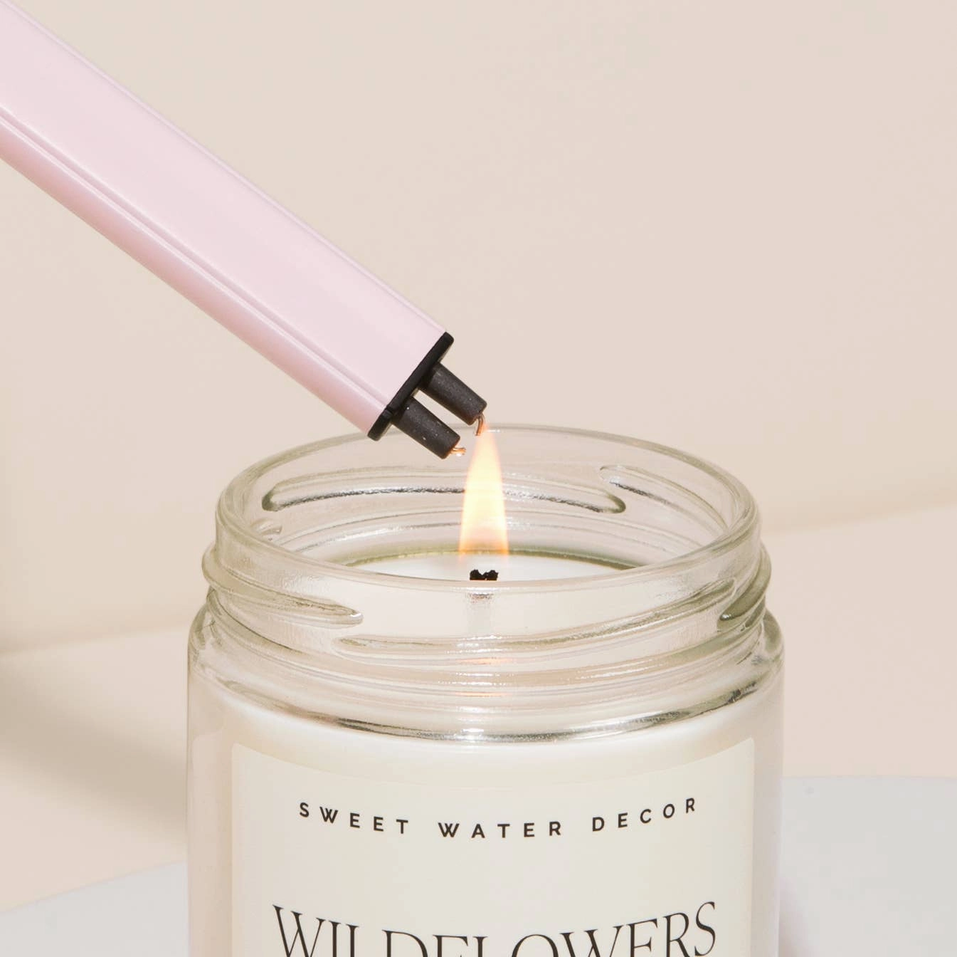 Blush Pink Rechargeable Electric Lighter