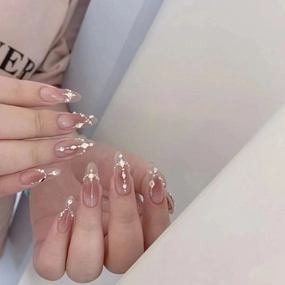 Blush Whisper Nails – Soft Elegance, Subtle Grace